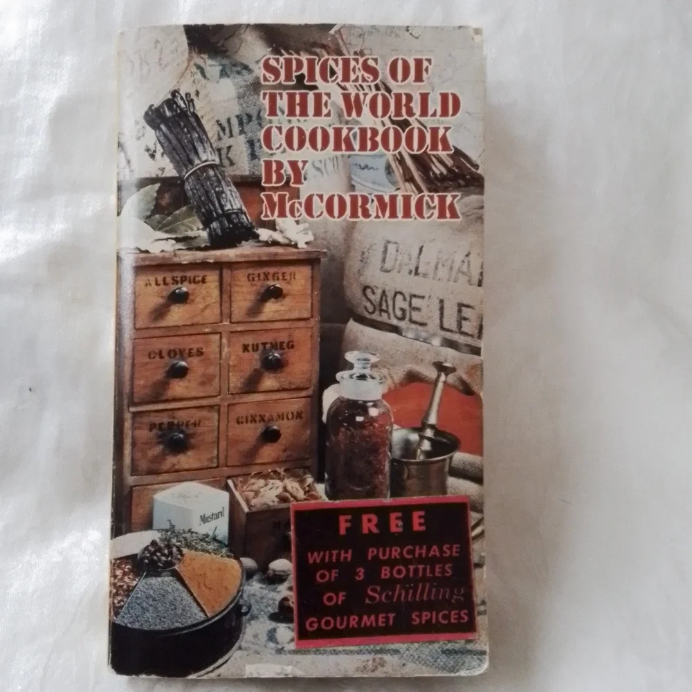 Vintage Spices of the World Cookbook by McCormick Paperback